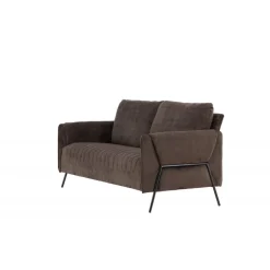 Indigo 2 personers Sofa - Sort og Brun