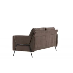 Indigo 2 personers Sofa - Sort og Brun