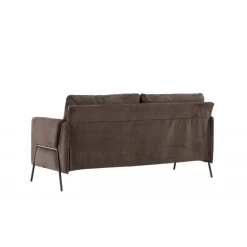 Indigo 2 personers Sofa - Sort og Brun
