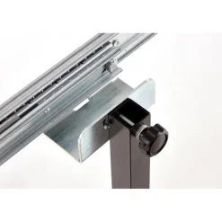 INFERNO Spisebord med udtræk, - Natur eg / Sort