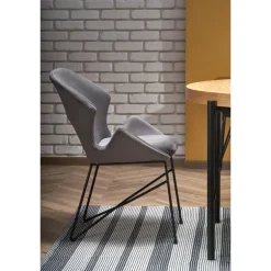 INFERNO Spisebord med udtræk, - Natur eg / Sort