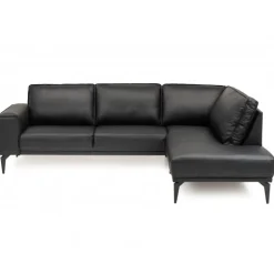 Ishøj læder Hjørnesofa Højrevendt