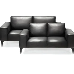 Ishøj Læder Sofasæt 2+3 pers.