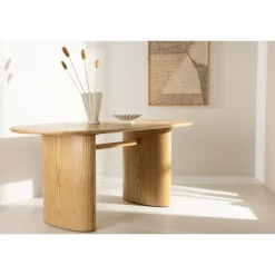 Isolde Ovalt spisebord - Natur