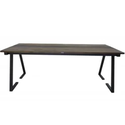 Jakarta Spisebord - Sort og Mørk Natur