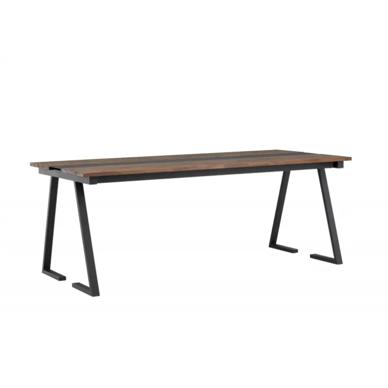 Jakarta Spisebord - Sort og Mørk Natur