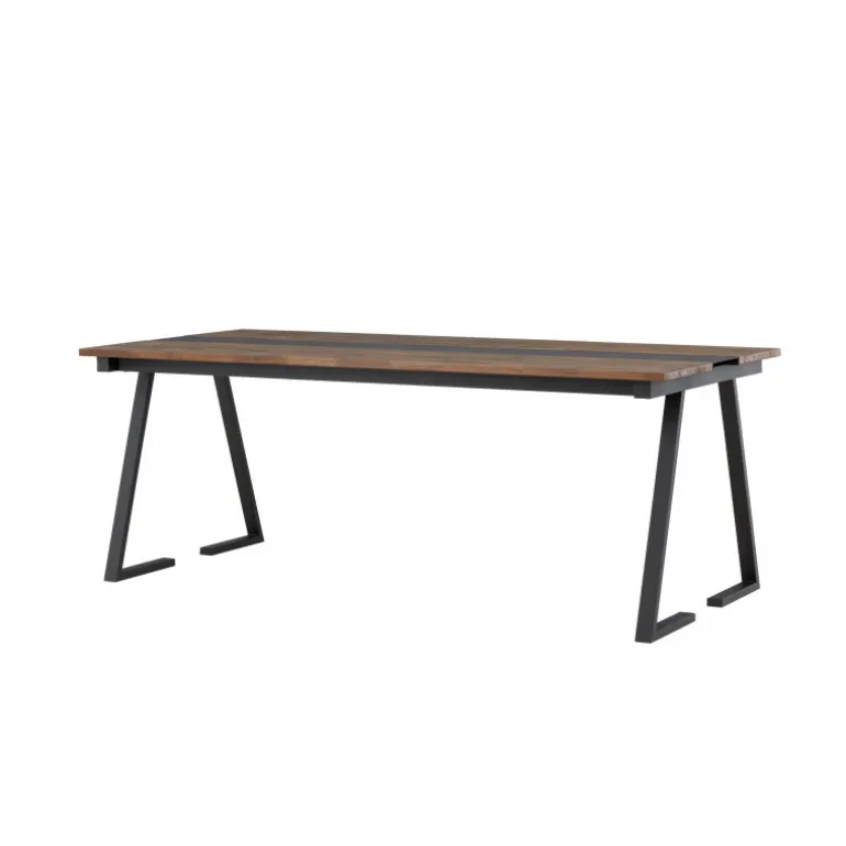 Jakarta Spisebord - Sort og Mørk Natur