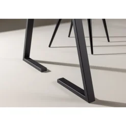 Jakarta Spisebord - Sort og Mørk Natur