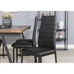 Jakarta t Spisebordssæt - Sort og Natur