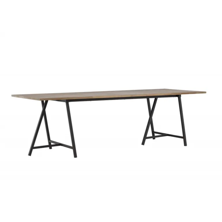 Jepara Spisebord - Sort og Grå