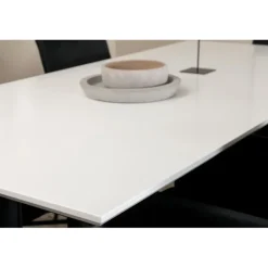 Jimmy e Spisebordssæt - Sort og Hvid