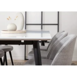 Jimmy Spisebordssæt - Sort og Grå