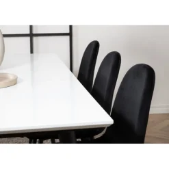 Jimmy Spisestuesæt 195 x 90 med 6 x Polar spisebordstole