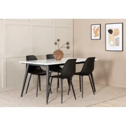 Jimmy t Spisebordssæt - Sort