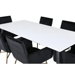 Jimmy t Spisebordssæt - Sort og Hvid