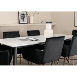 Jimmy t Spisebordssæt - Sort og Hvid