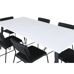 Jimmy t Spisebordssæt - Sort og Hvid