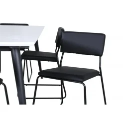 Jimmy t Spisebordssæt - Sort og Hvid