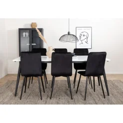 Jimmy t Spisebordssæt - Sort