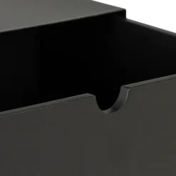 Joliet natbord sort metal