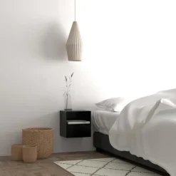 Joliet natbord sort metal