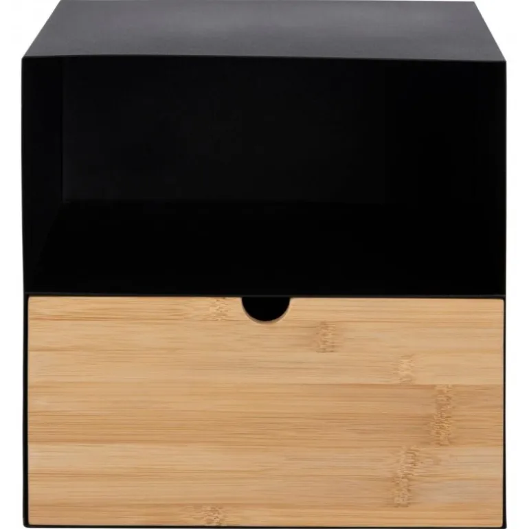 Joliet natbord sort metal