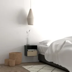 Joliet natbord sort metal