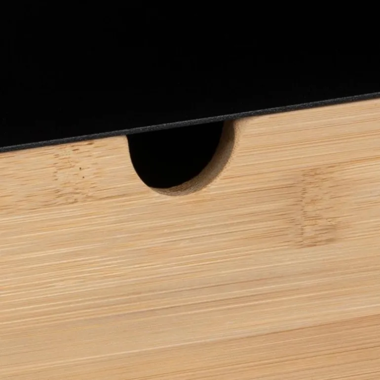 Joliet natbord sort metal