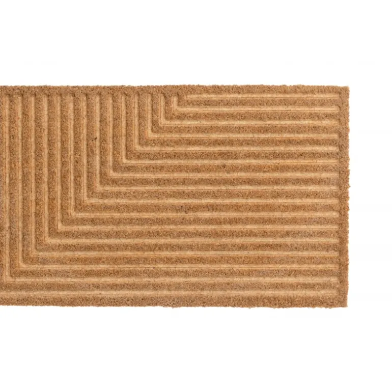 Jon Tæppe 45 x 75 - Sort og Natur