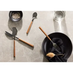 Jubie Bestik - Brun og Sølvgrå