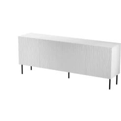 JUNGLE kommode 190 Hvid mat/Hvid mat