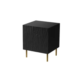 JUNGLE natbord (2 stk = 1 sæt) Sort mat/Sort mat