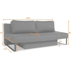 JUVENTUS SOVESOFA 200 cm - INARI 96