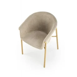 K489 Spisebordsstol - Beige