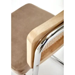 K504 Spisebordsstol - Beige / Naturlig