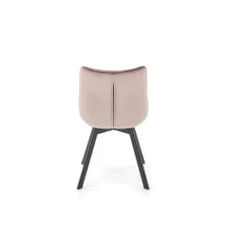 K520 Spisebordsstol - Beige / Sort