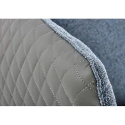 K448 Spisebordsstol - blå / lyseGrå