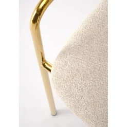 K537 Spisebordsstol - Cremefarvet