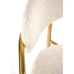 K537 Spisebordsstol - Cremefarvet