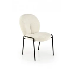 K507 Spisebordsstol - Cremefarvet