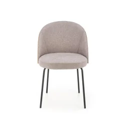 K451 Spisebordsstol - Grå / lys Valnød