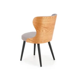 K452 Spisebordsstol - Grå / Natur eg