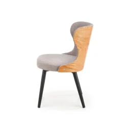 K452 Spisebordsstol - Grå / Natur eg