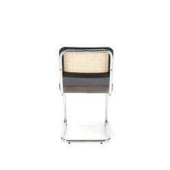 K504 Spisebordsstol - Grå / Sort