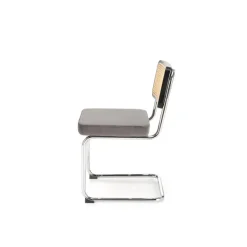 K504 Spisebordsstol - Grå / Sort