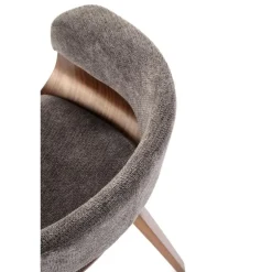 K545 Spisebordsstol - Grå / Valnød