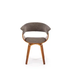 K545 Spisebordsstol - Grå / Valnød