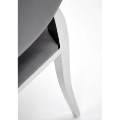 K555 Spisebordsstol - Grå/sølv