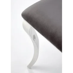 K555 Spisebordsstol - Grå/sølv