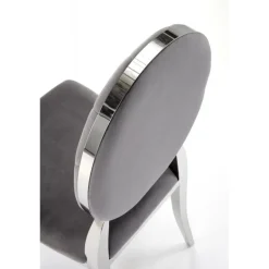 K555 Spisebordsstol - Grå/sølv